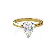 Tiffany yellow gold engagement ring