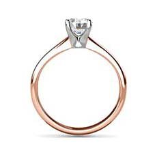 Teresa rose gold diamond ring