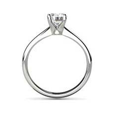 Teresa solitaire diamond ring