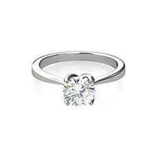 Nina diamond solitaire ring