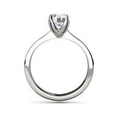 Nina platinum diamond ring