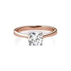 Frederica rose gold ring