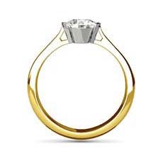 Melanie yellow gold engagement ring