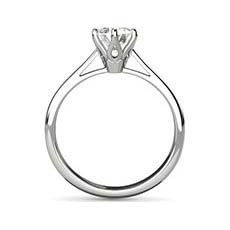 Sandra platinum engagement ring
