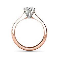 Amanda rose gold diamond ring