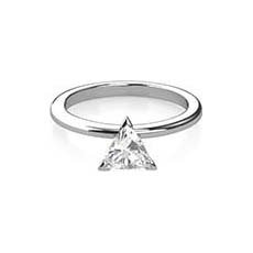 Carey platinum engagement ring