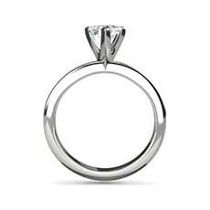 Carey white gold diamond ring