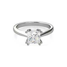 Hestia princess cut diamond engagement ring