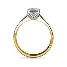 Esme yellow gold diamond ring
