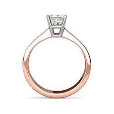 Yvette rose gold ring