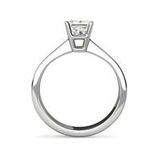 Yvette princess cut diamond engagement ring