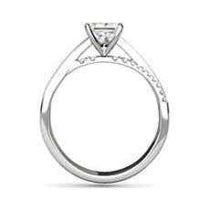 Elsa diamond cluster ring