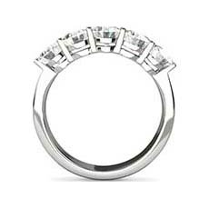 Patricia 5 stone diamond ring