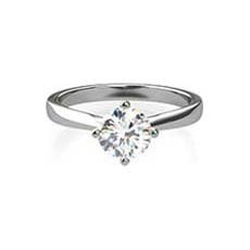 Keira platinum engagement ring