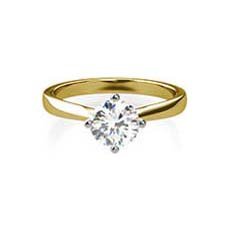 Keira yellow gold diamond ring