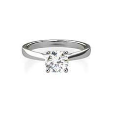 Antonia diamond platinum ring