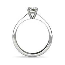 Antonia diamond platinum ring