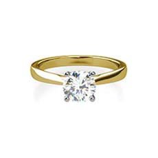 Antonia yellow gold engagement ring