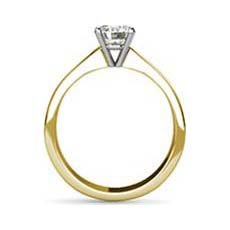 Antonia yellow gold engagement ring