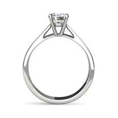Miranda plain engagement ring