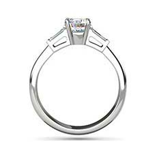 Dawn 3 stone diamond ring