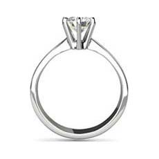 Adriana platinum diamond engagement ring
