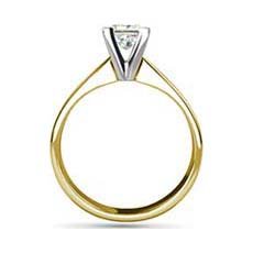 Florence yellow gold diamond engagement ring