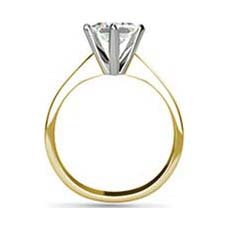 Anne yellow gold diamond ring