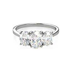 Charis oval diamond ring