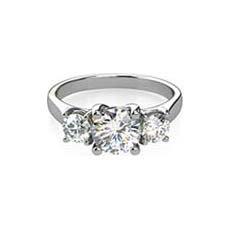 Cordelia trilogy diamond ring