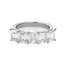 Thea emerald cut engagement ring
