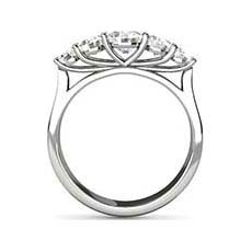 Michaela 5 stone diamond ring