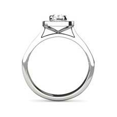 Yasel cluster engagement ring