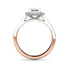Cressida rose gold vintage engagement ring