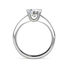 Latoya platinum diamond solitaire ring