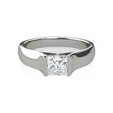 Tallulah square shaped diamond ring