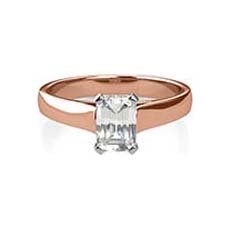 Jennifer rose gold engagement ring