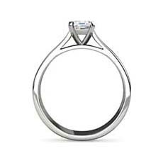 Jennifer baguette diamond engagement ring