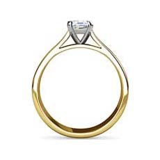 Jennifer yellow gold ring