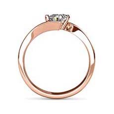 Helena rose gold engagement ring