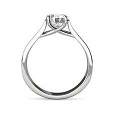 Laura platinum engagement ring
