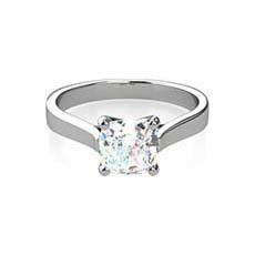 Dana platinum diamond engagement ring