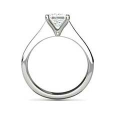 Hermione platinum diamond solitaire ring