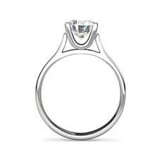 Sherry solitaire engagement ring
