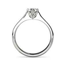 Daphne platinum diamond ring