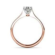 Noreen rose gold engagement ring