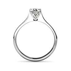 Noreen white gold ring