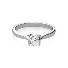 Eleanor diamond solitaire ring