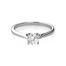 Paula solitaire engagement ring