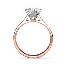 Constance rose gold engagement ring